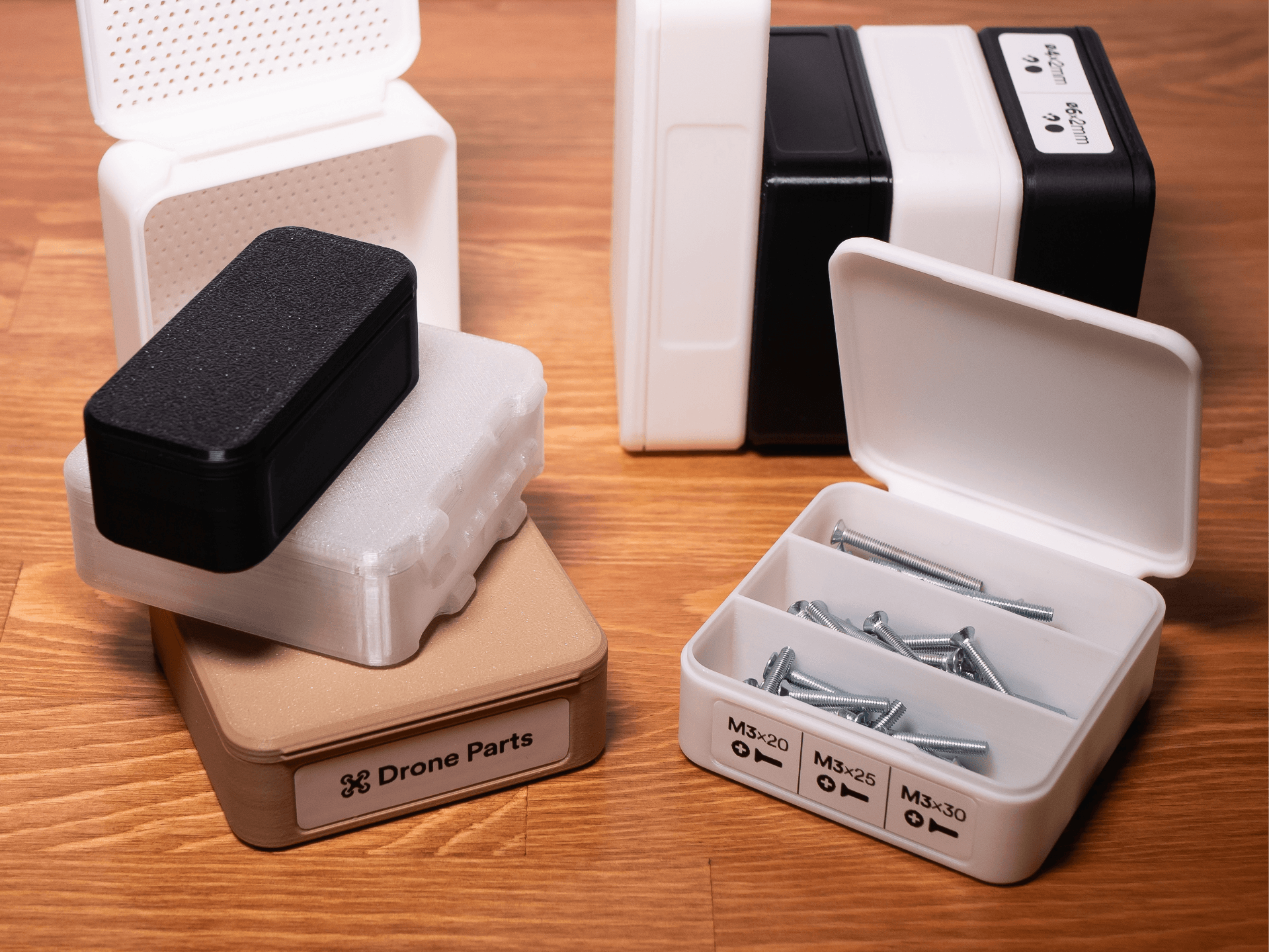 Clamshell Box - 20+ Variants - 33gr Filament