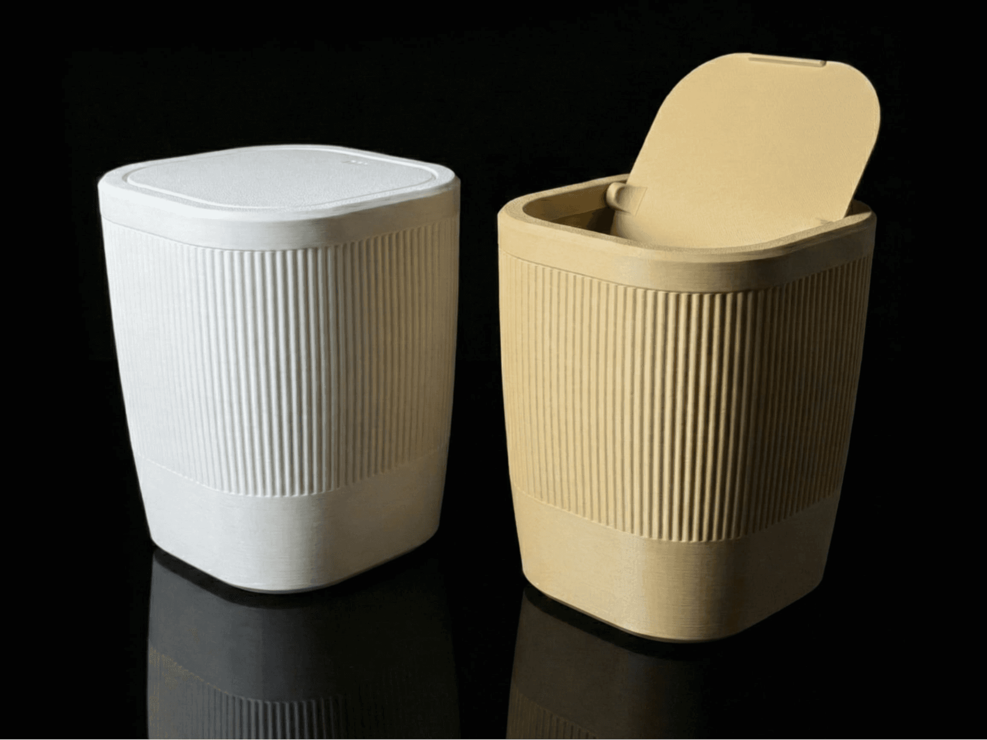 Mini Desktop Trash Bin - Fast Print (Vase Mode)